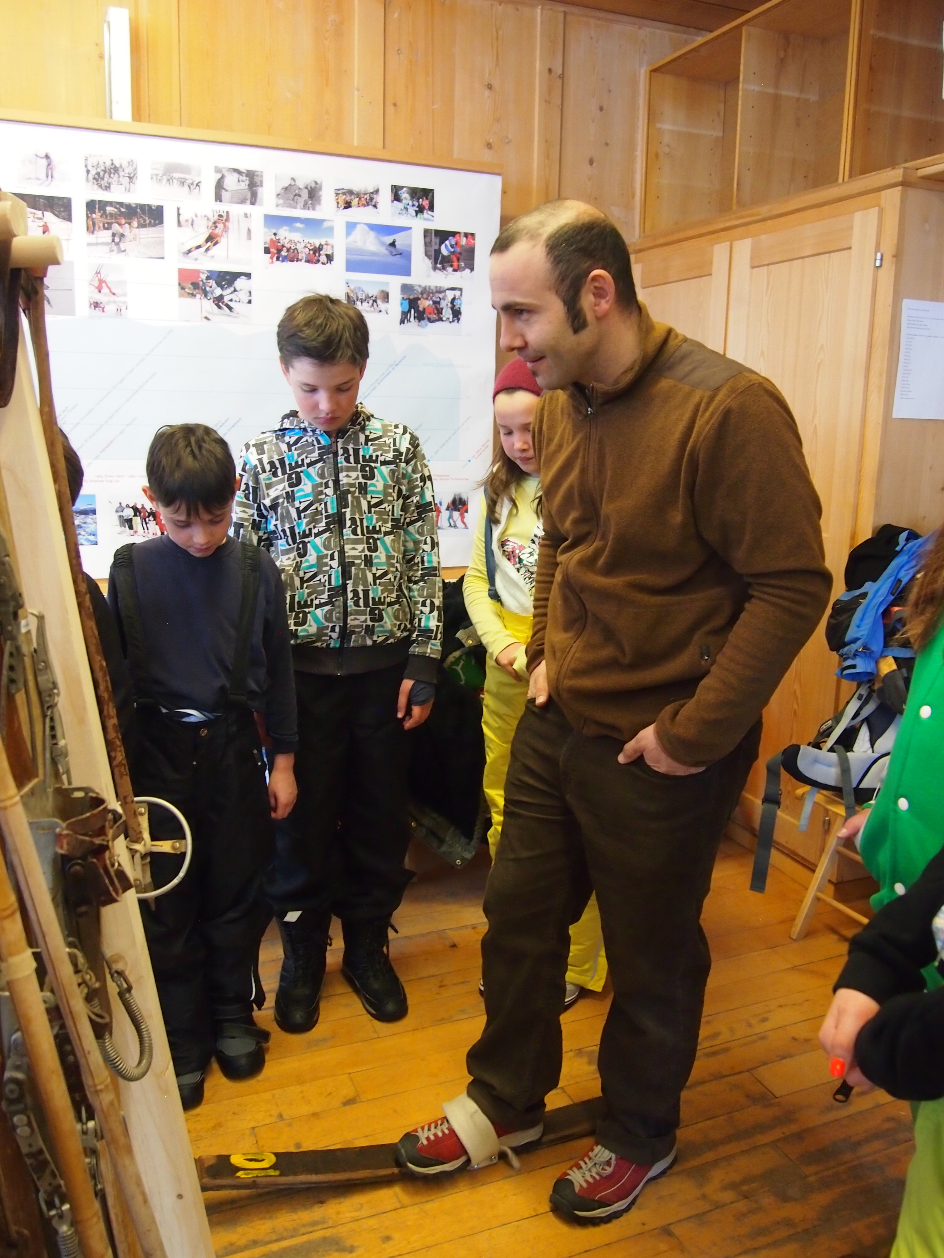 Ausstellung 100 Jahre Skiclub Tschiertschen