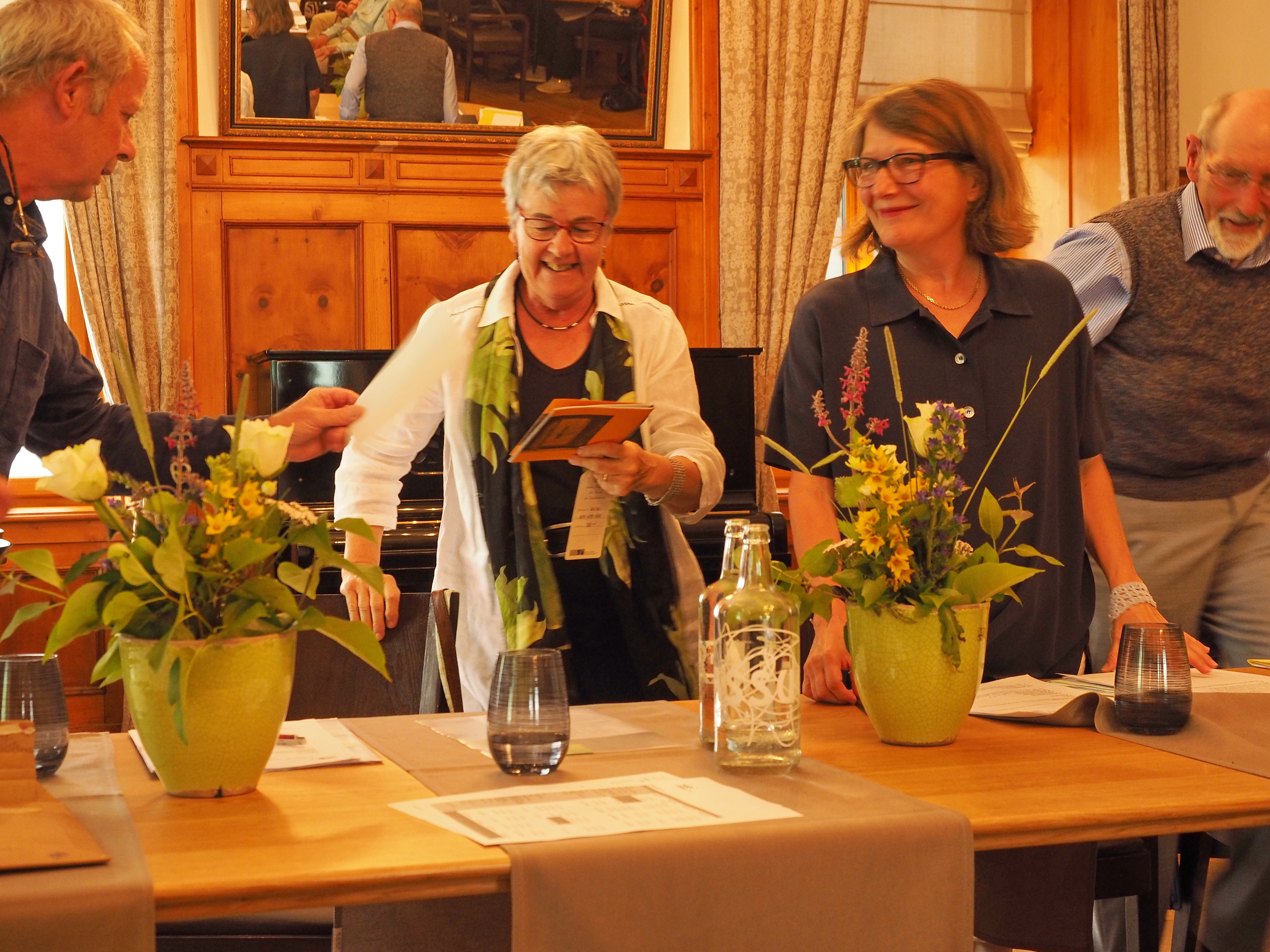 JV 16, Verabschiedung Anita Engi Götte