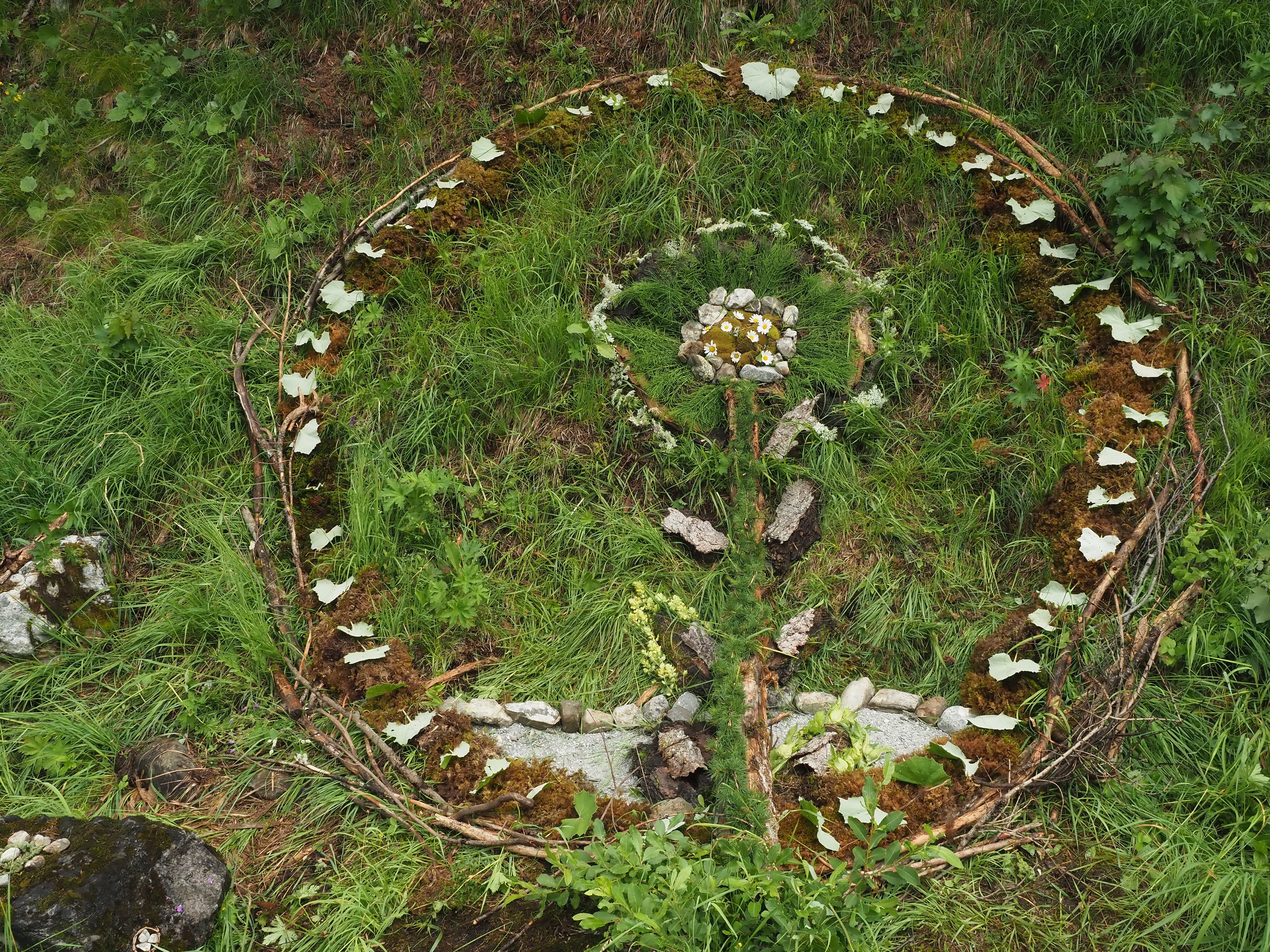 Landart Tschiertschen Juli 2019